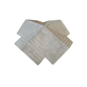 aksesoris genteng beton - wuwung cabang 4 flat garis - genteng mutiara