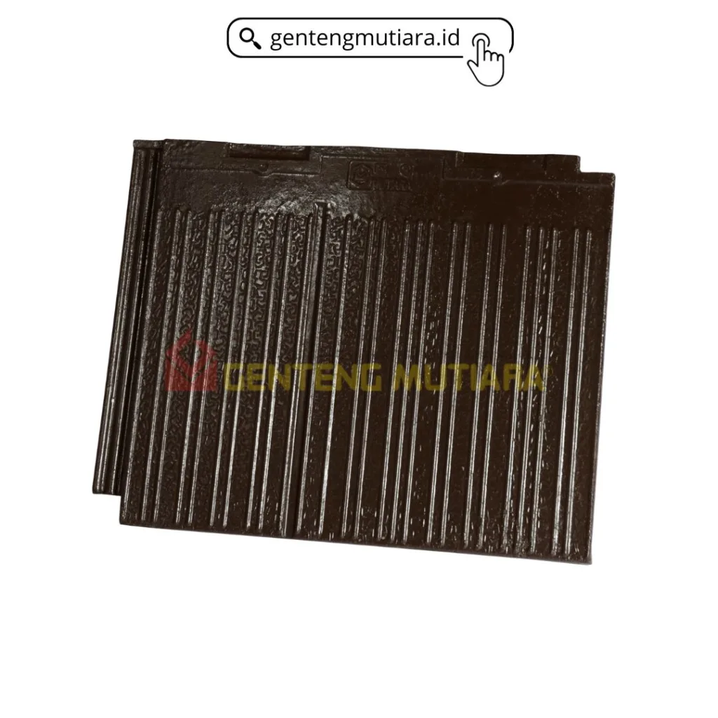 Genteng Beton Flat Garis Genteng Mutiara