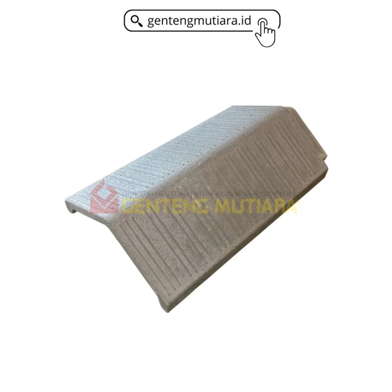 Genteng Beton Wuwung Samping Flat Garis Genteng Mutiara