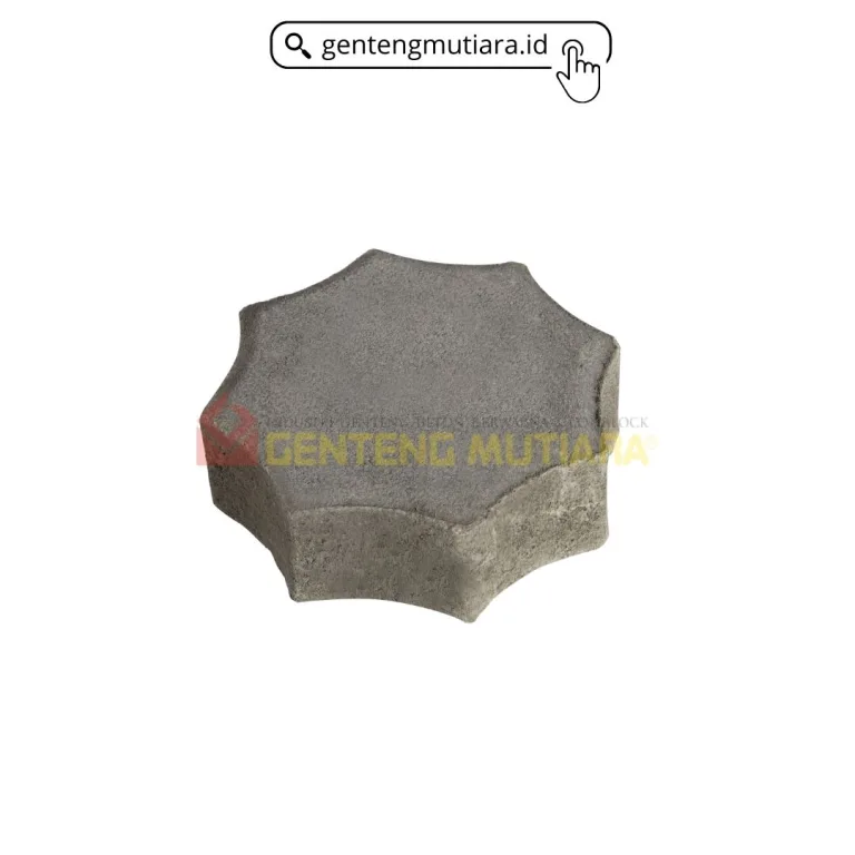 Conblock Mawar Kombinasi Genteng Mutiara