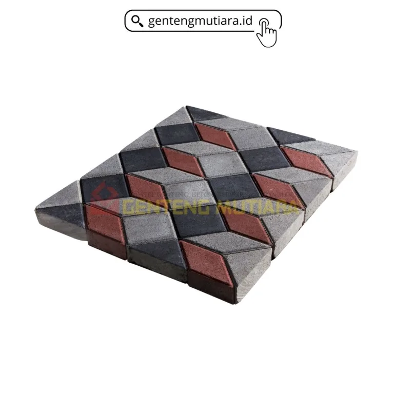 Conblock Anthurium Tipe 1 Genteng Mutiara