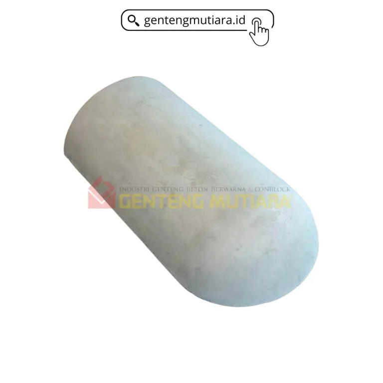 Genteng Beton Wuwung Ujung Bulat Genteng Mutiara