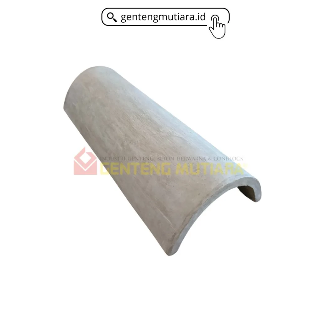 Genteng Beton Wuwung Samping Kanan/Kiri Genteng Mutiara