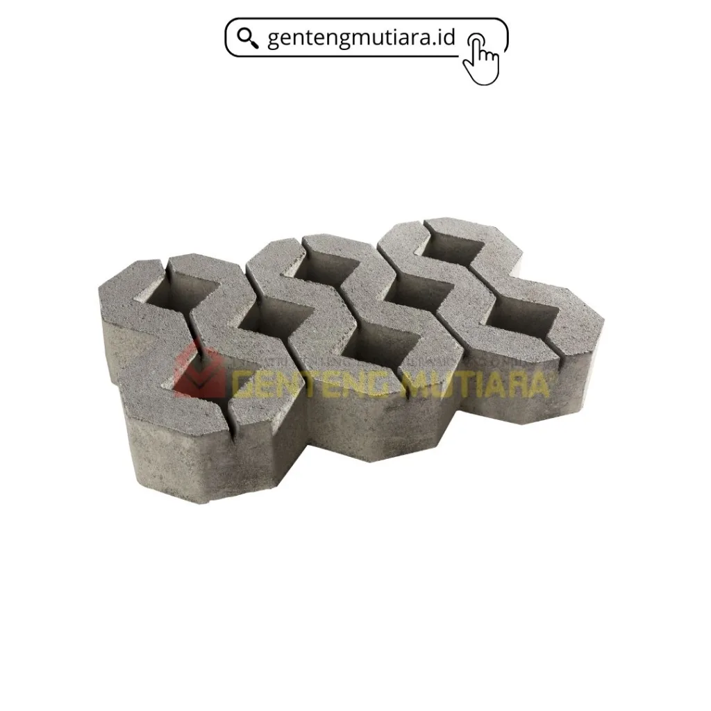 Conblock Grassblock Kotak Genteng Mutiara