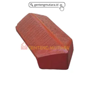 Genteng Beton Wuwung Ujung Flat Batu/Garis Genteng Mutiara