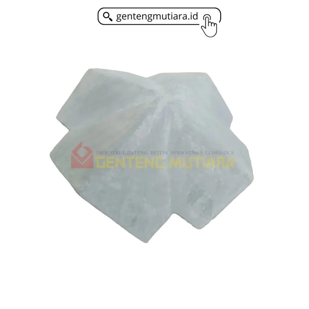 Genteng Beton Wuwung Cabang 4 Segitiga/Bulat Genteng Mutiara